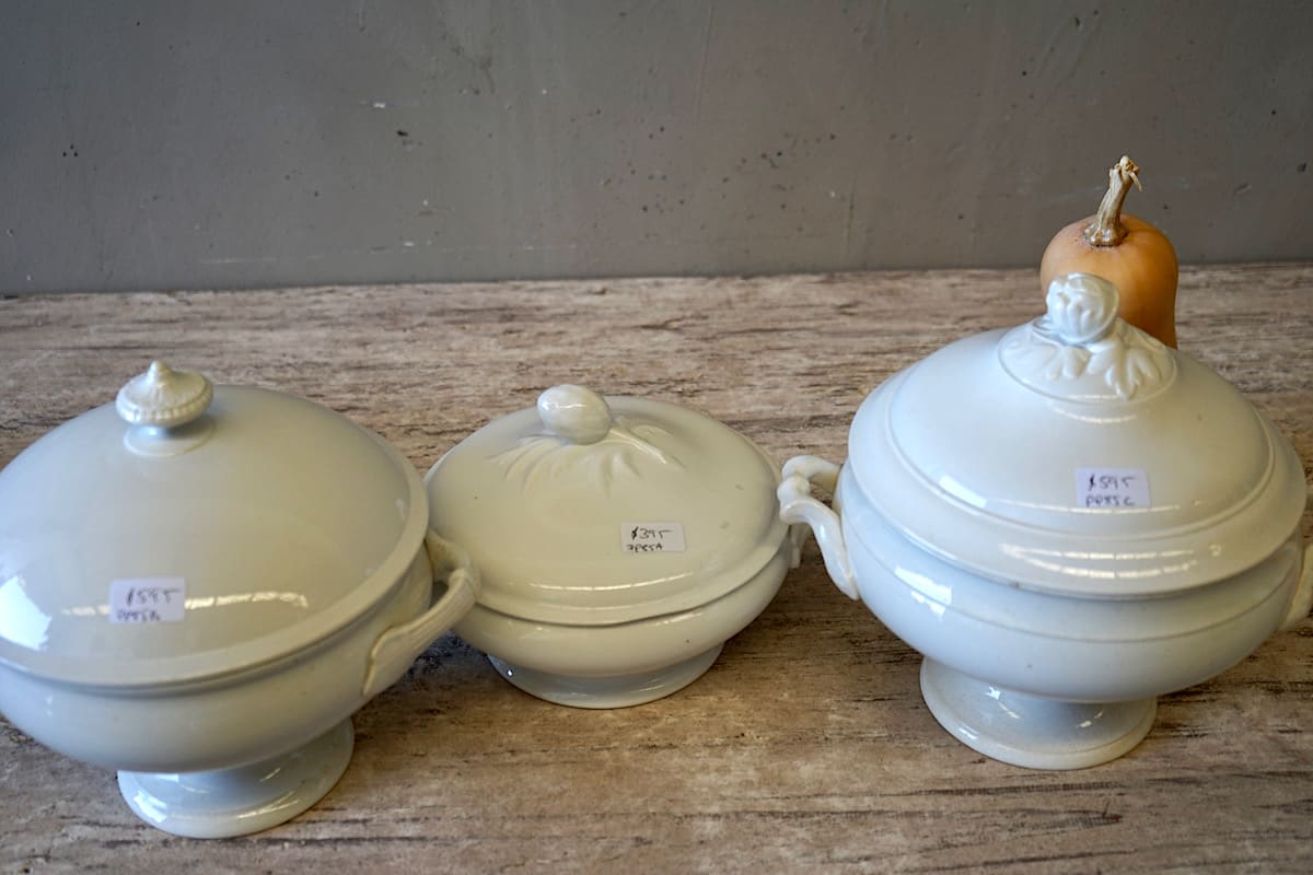 White Ceramic Tureens