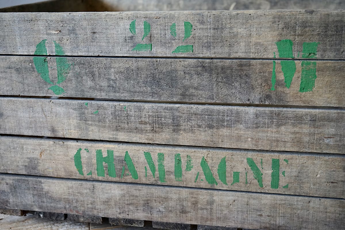 Champagne Harvesting Crate