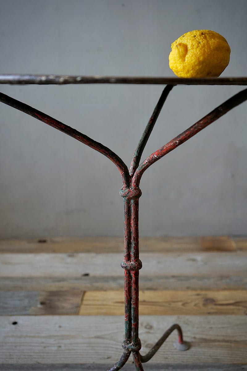 French Iron Garden Table