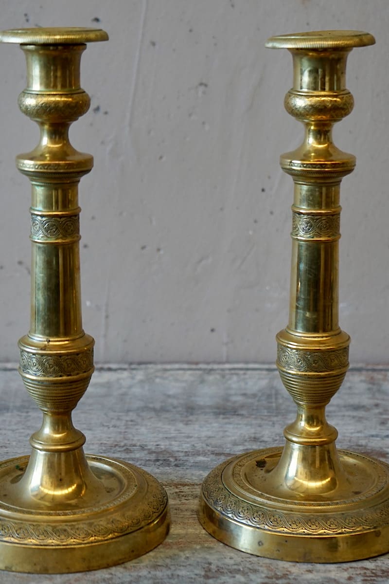 French Empire Candlesticks
