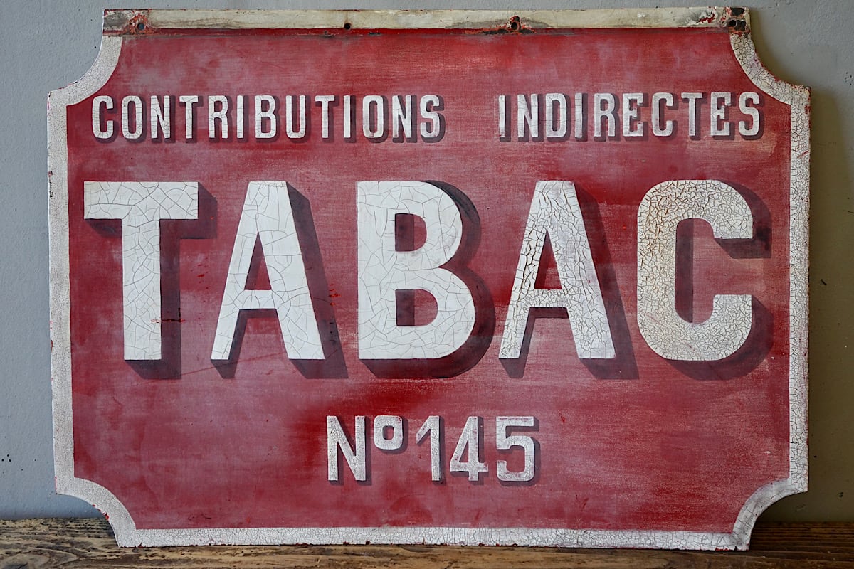 Painted Tabac Sign