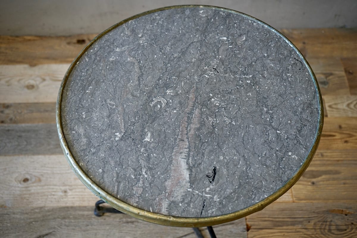 French Iron Cafe Table