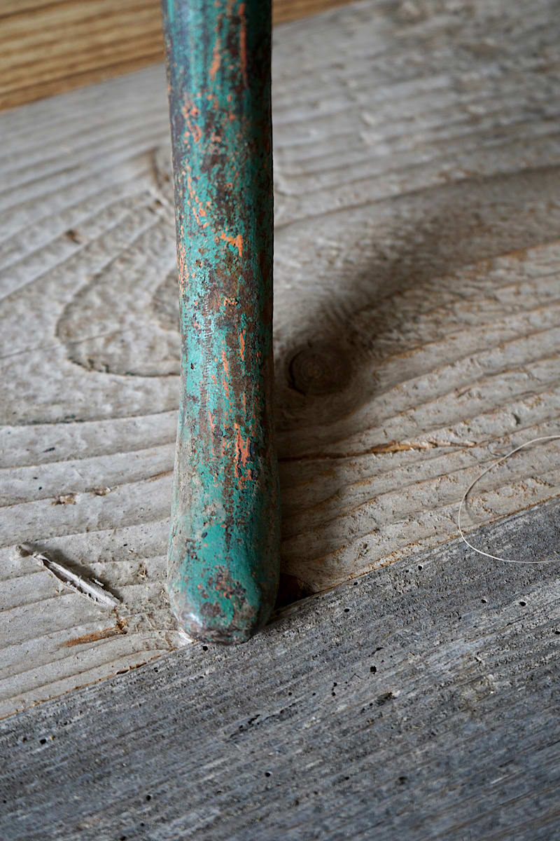 Italian Painted Metal Table