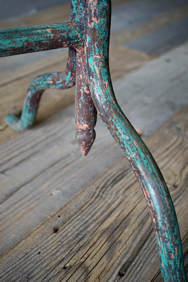 Italian Painted Metal Table