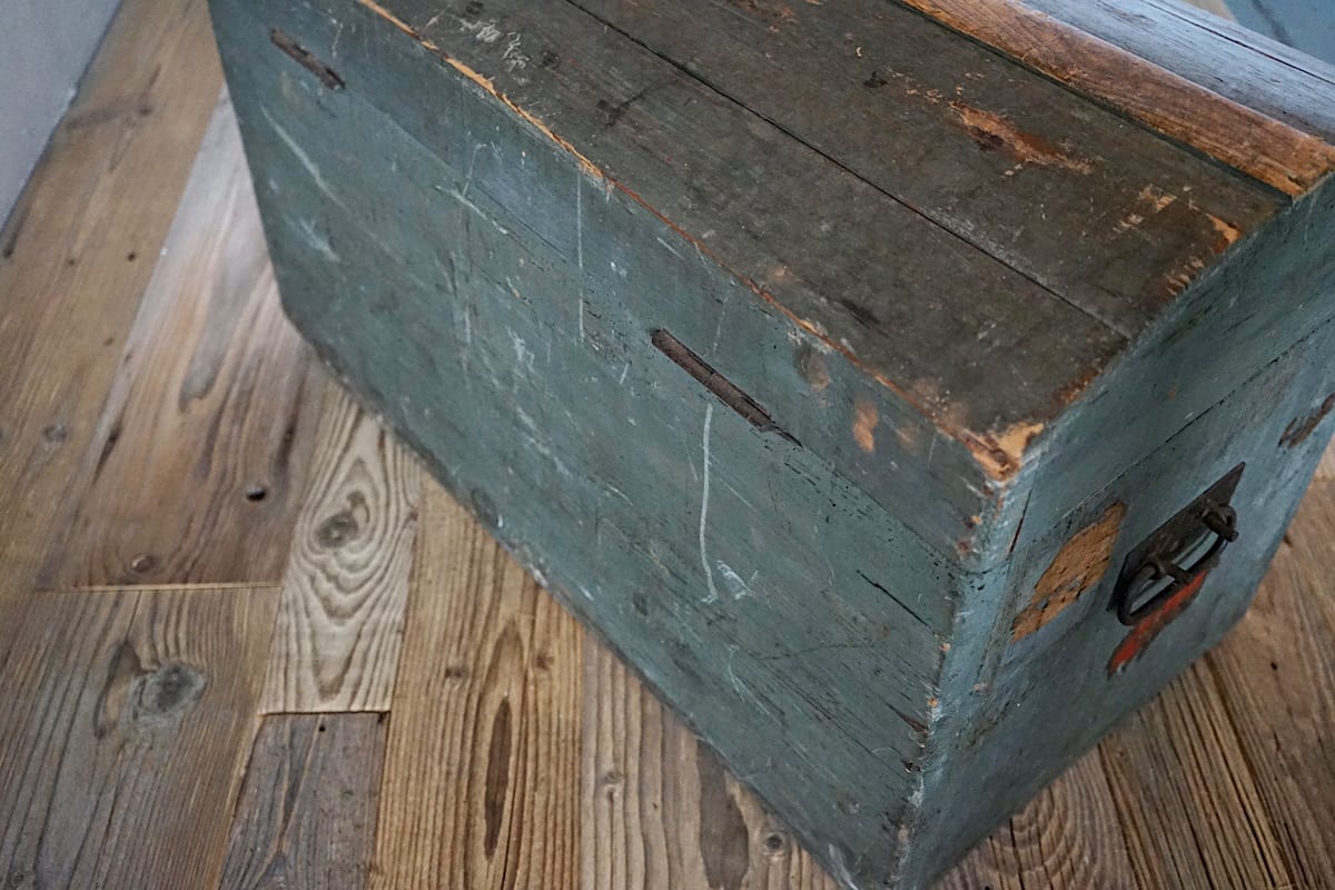 Antique French Painted Chest