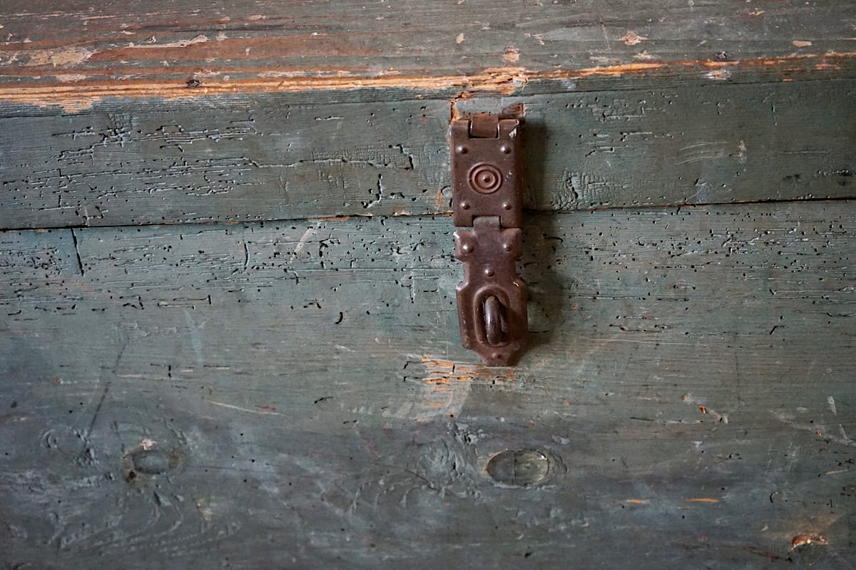 Antique French Painted Chest