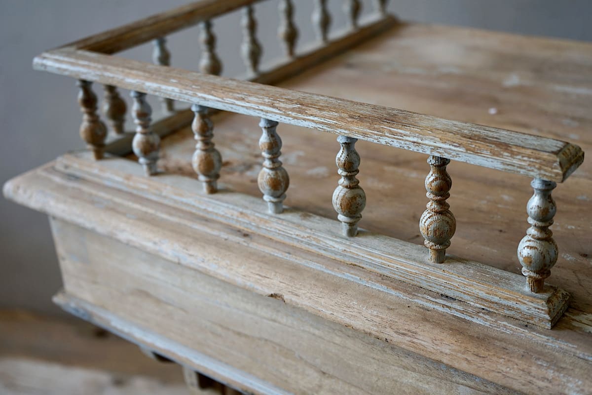 French Painted Shop Counter