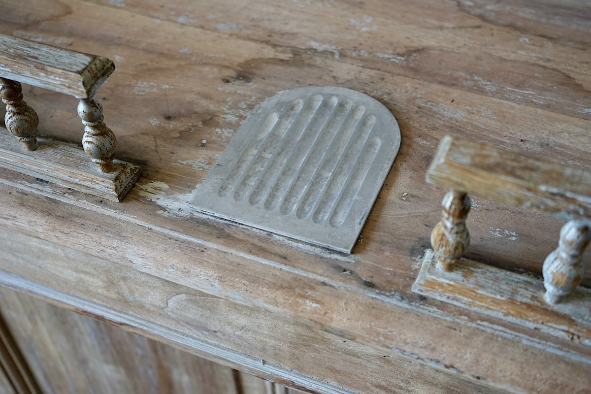 French Painted Shop Counter