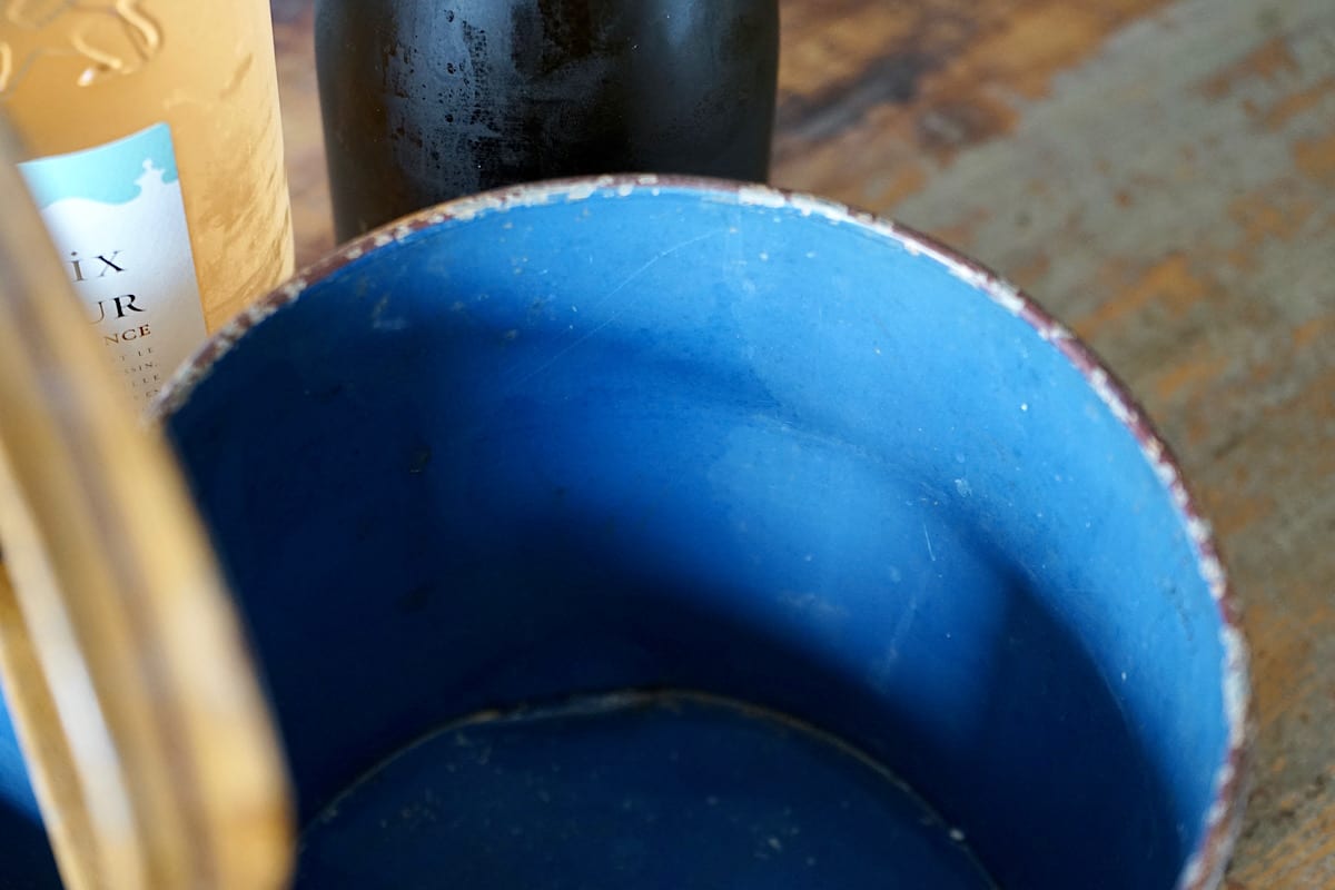 French Tin Wine Cooler/Carrier