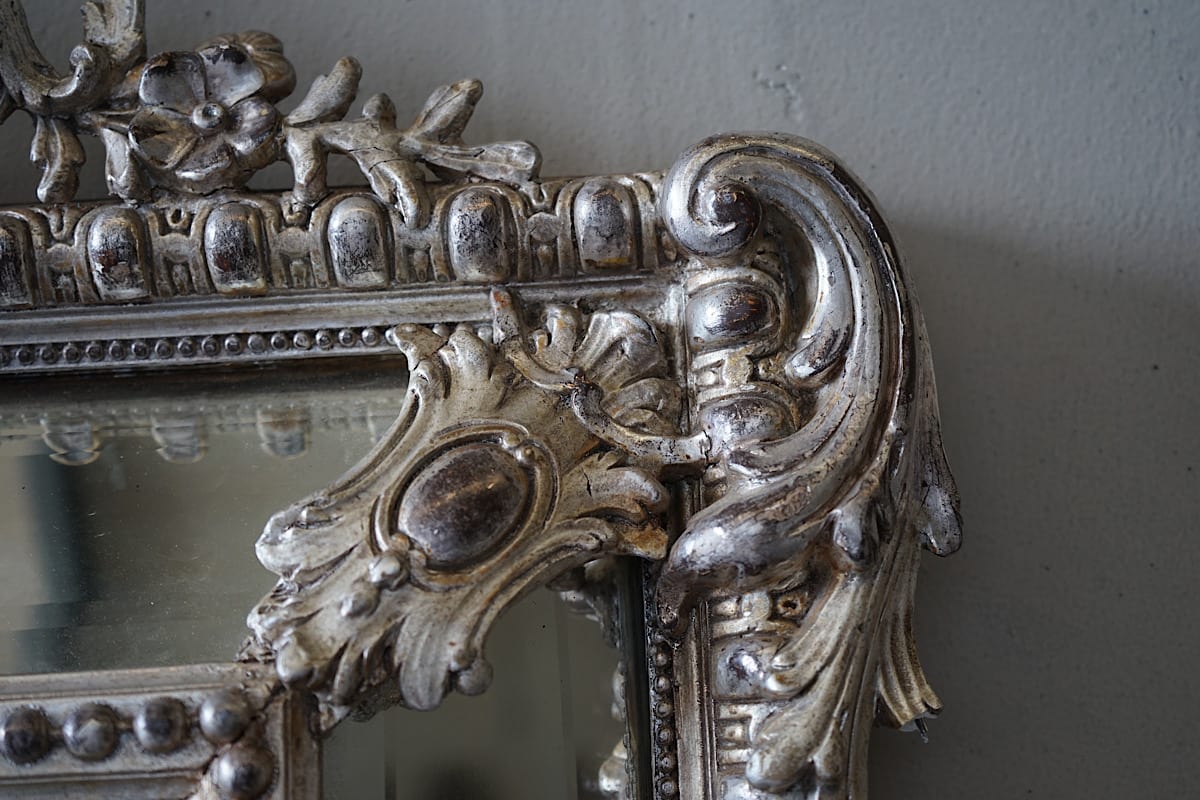 Régence Silver Mirror