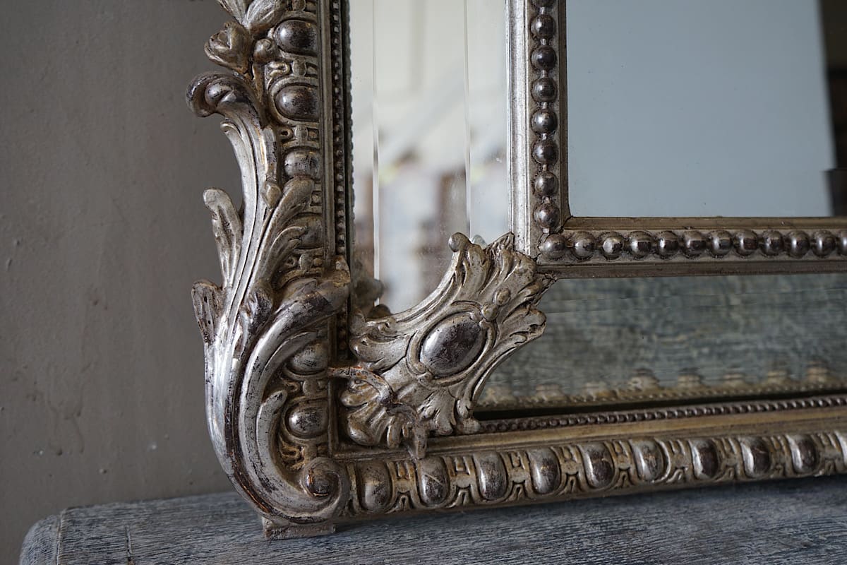 Régence Silver Mirror