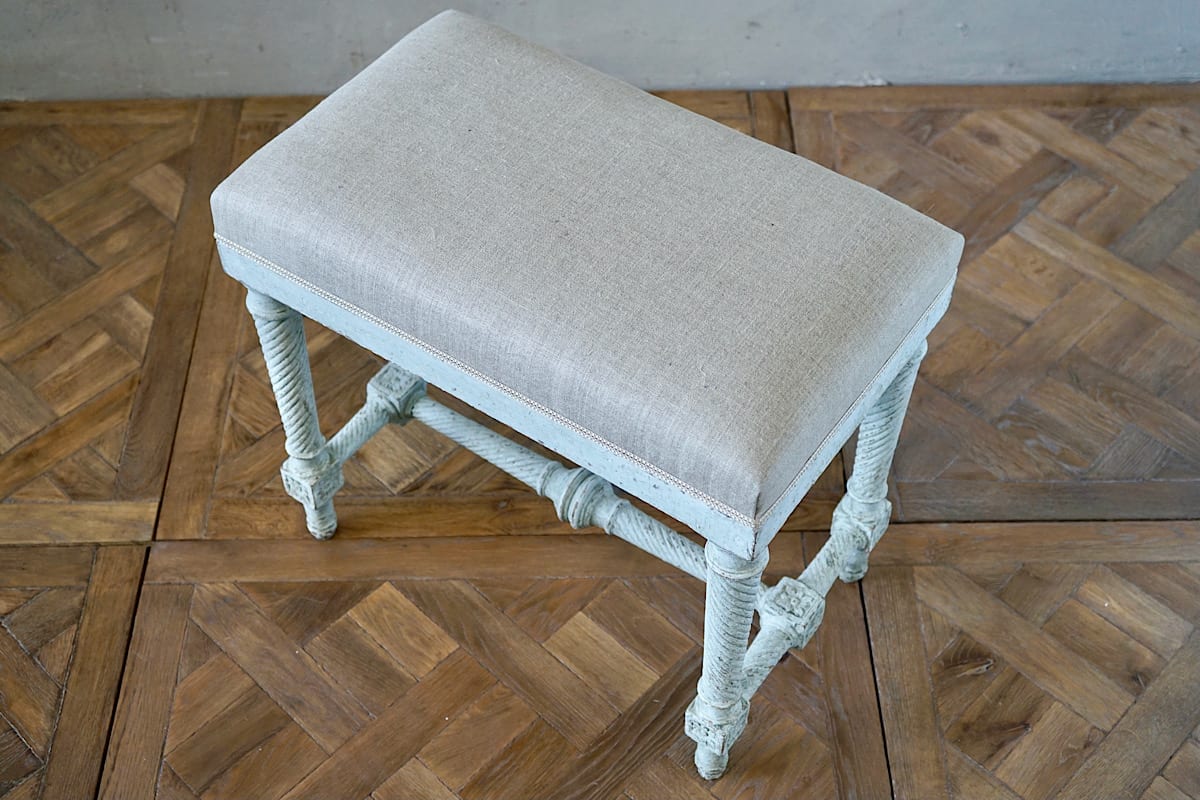Directoire Painted Stool