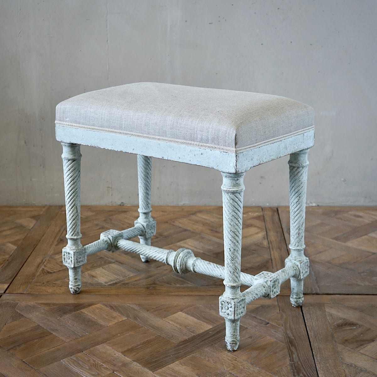 Directoire Painted Stool