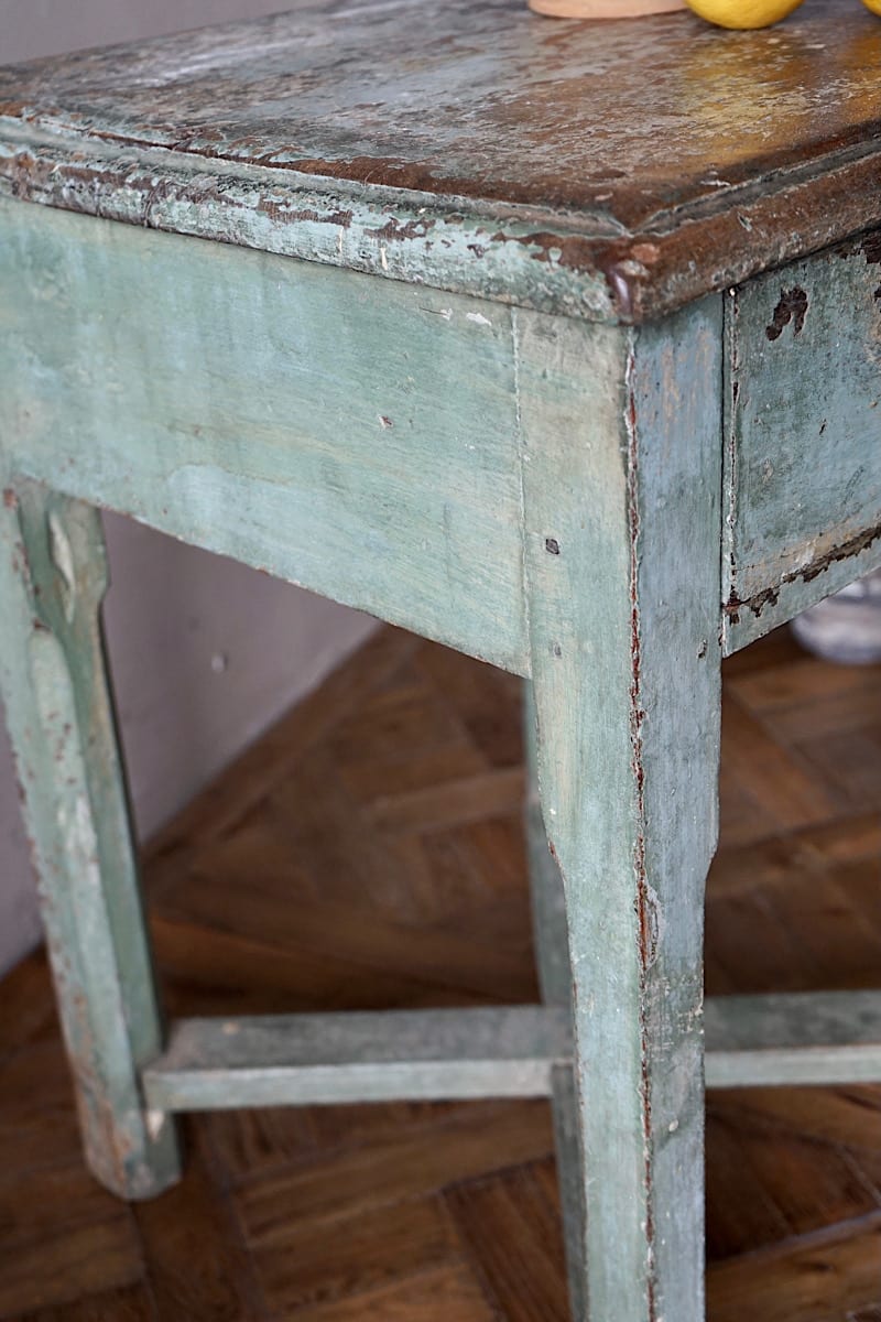 Painted Side Table