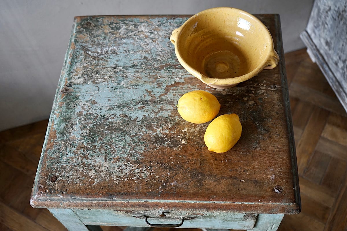 Painted Side Table