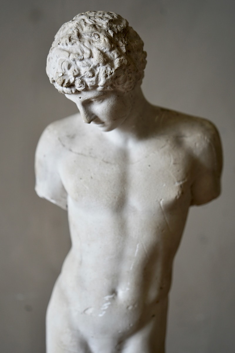 Plaster Roman Statue of Antinus