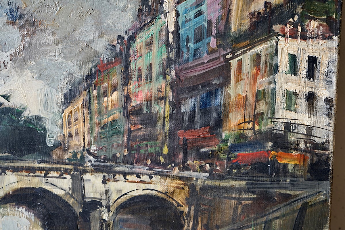 Oil Painting of Paris