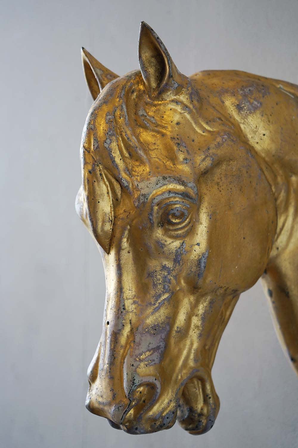 Zinc Horse Head