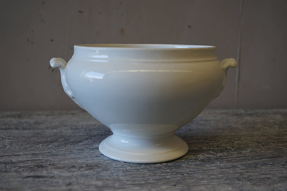 White Ceramic Tureen