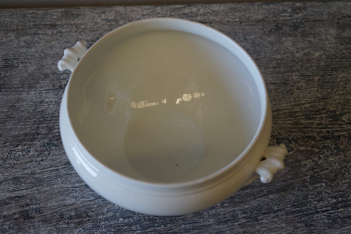 White Ceramic Tureen
