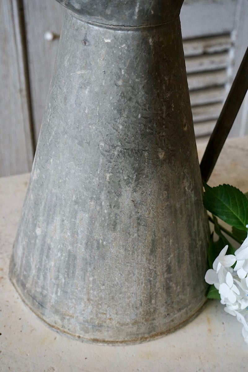 Vintage French Zinc Jug