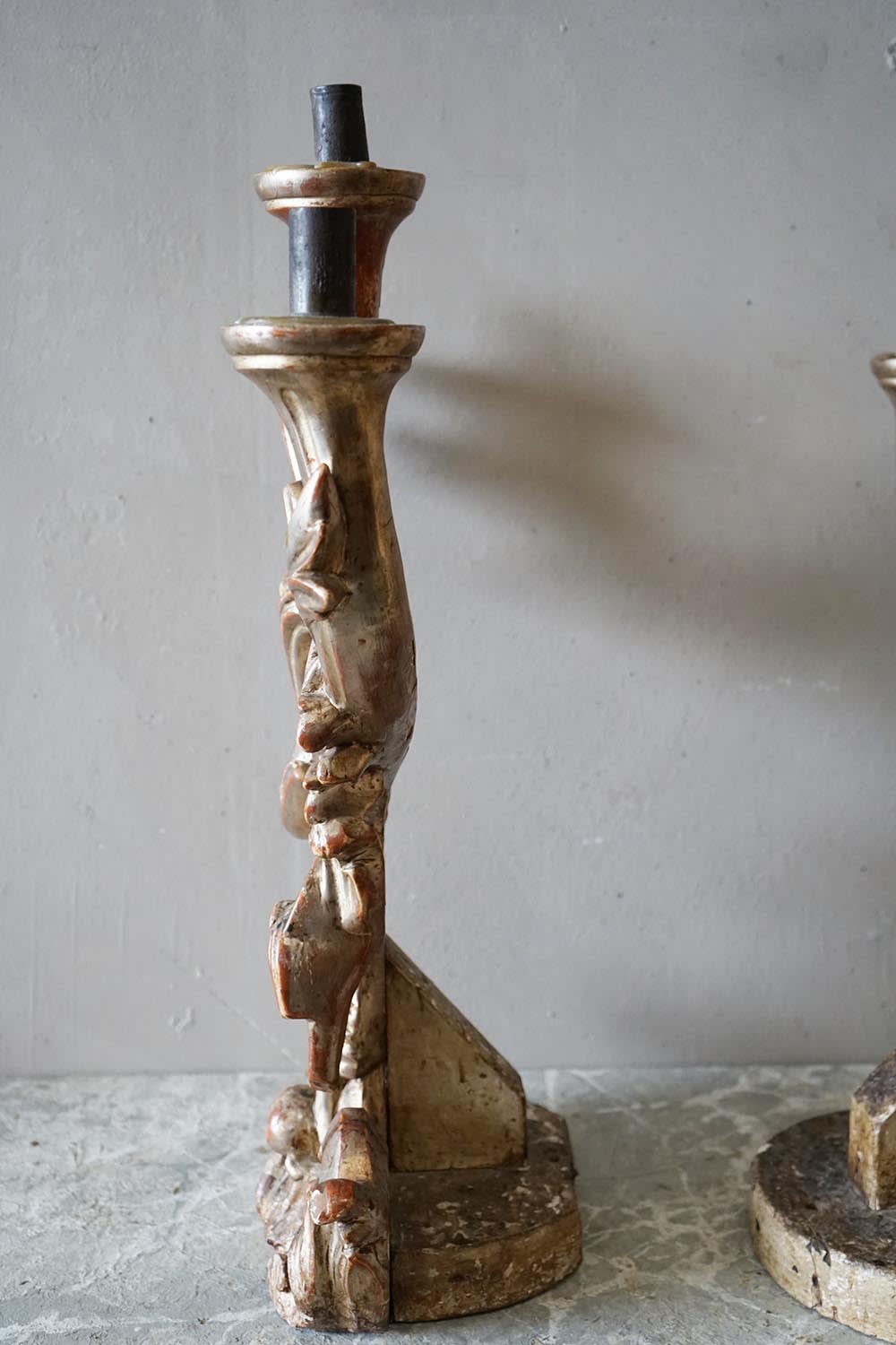 Italian Rococo Candlesticks