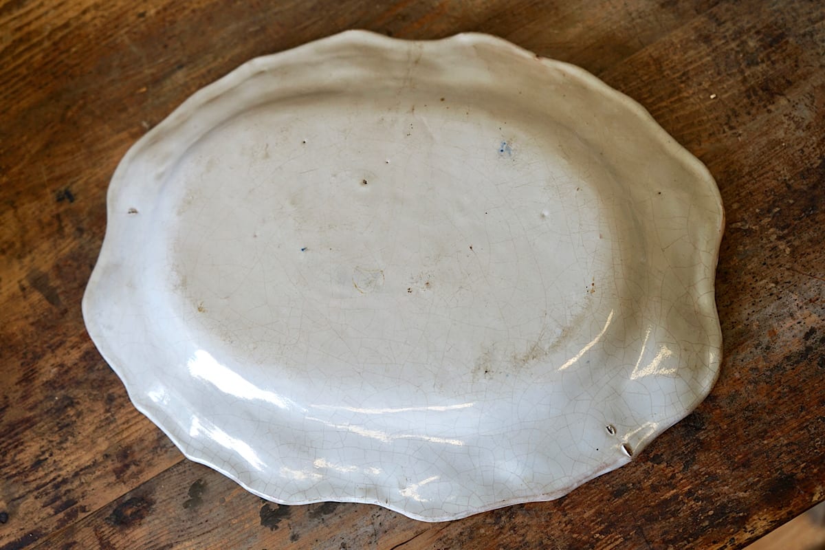 Rouen "Cul Noir" Blue & White Dishes