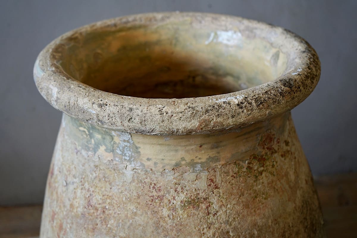 Large Terracotta Biot Jars