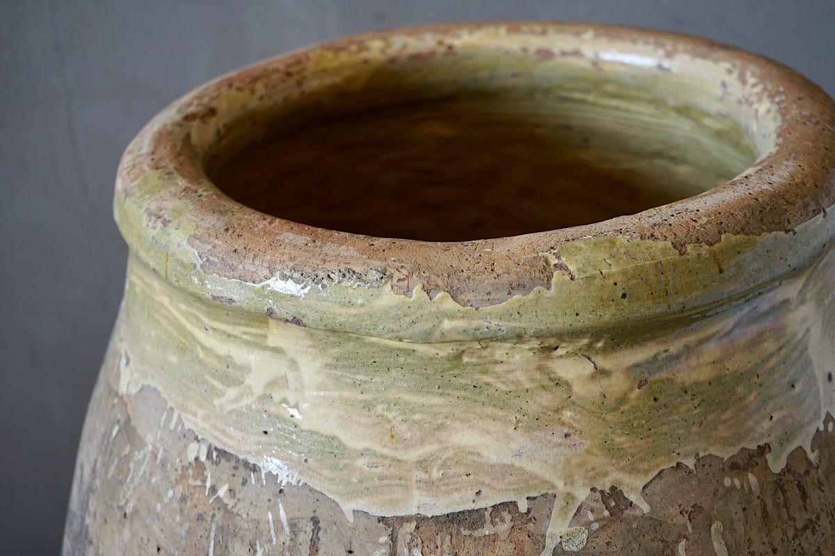 Large Terracotta Biot Jars