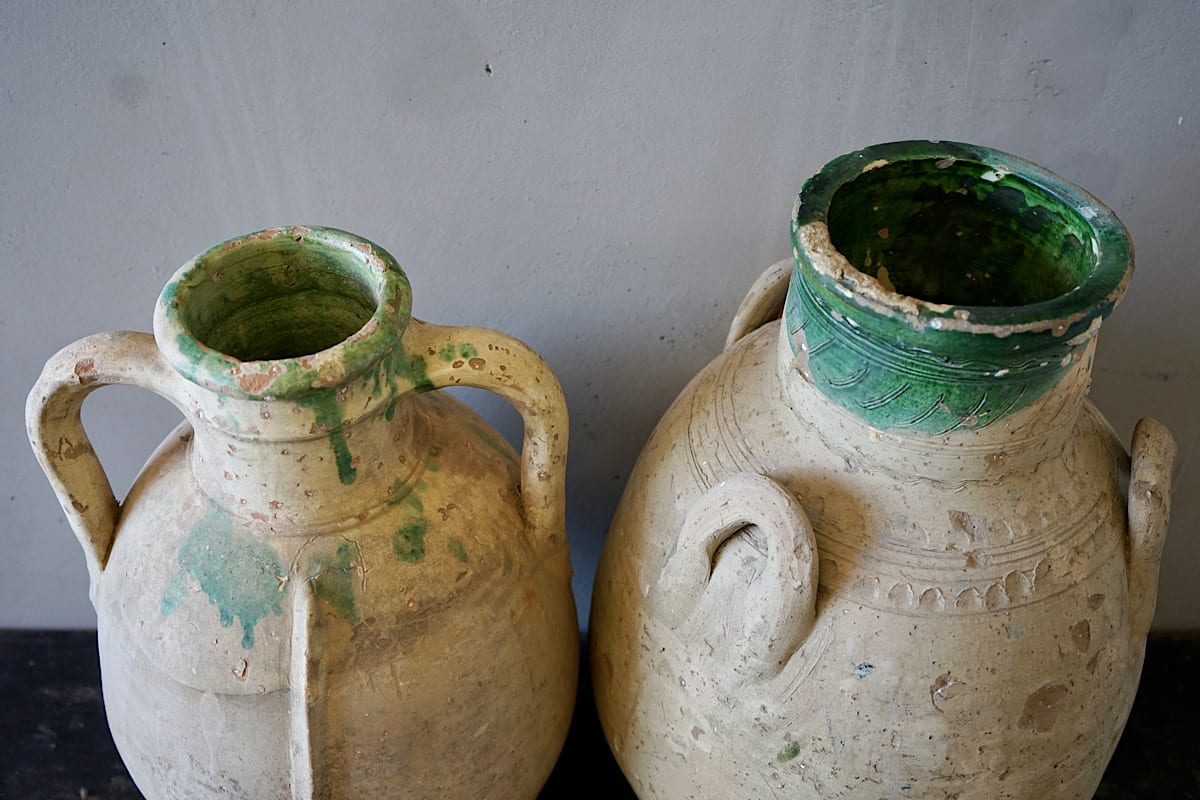 Italian Terracotta Oil Jars