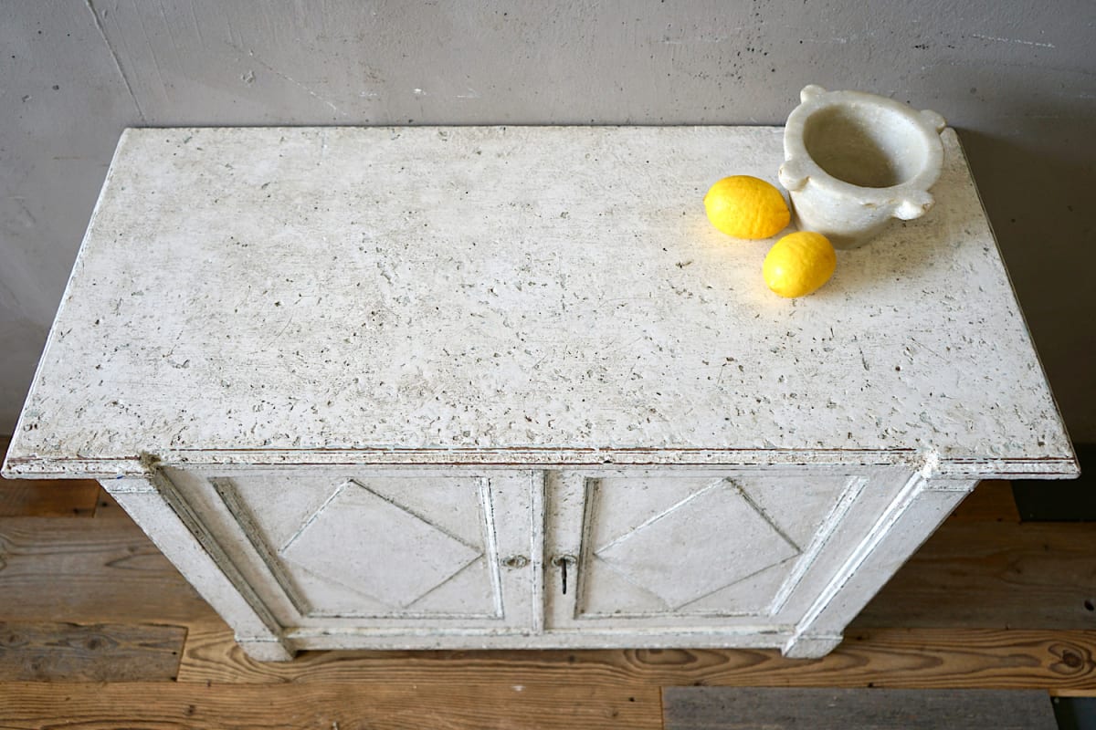 French Directoire Painted Sideboard