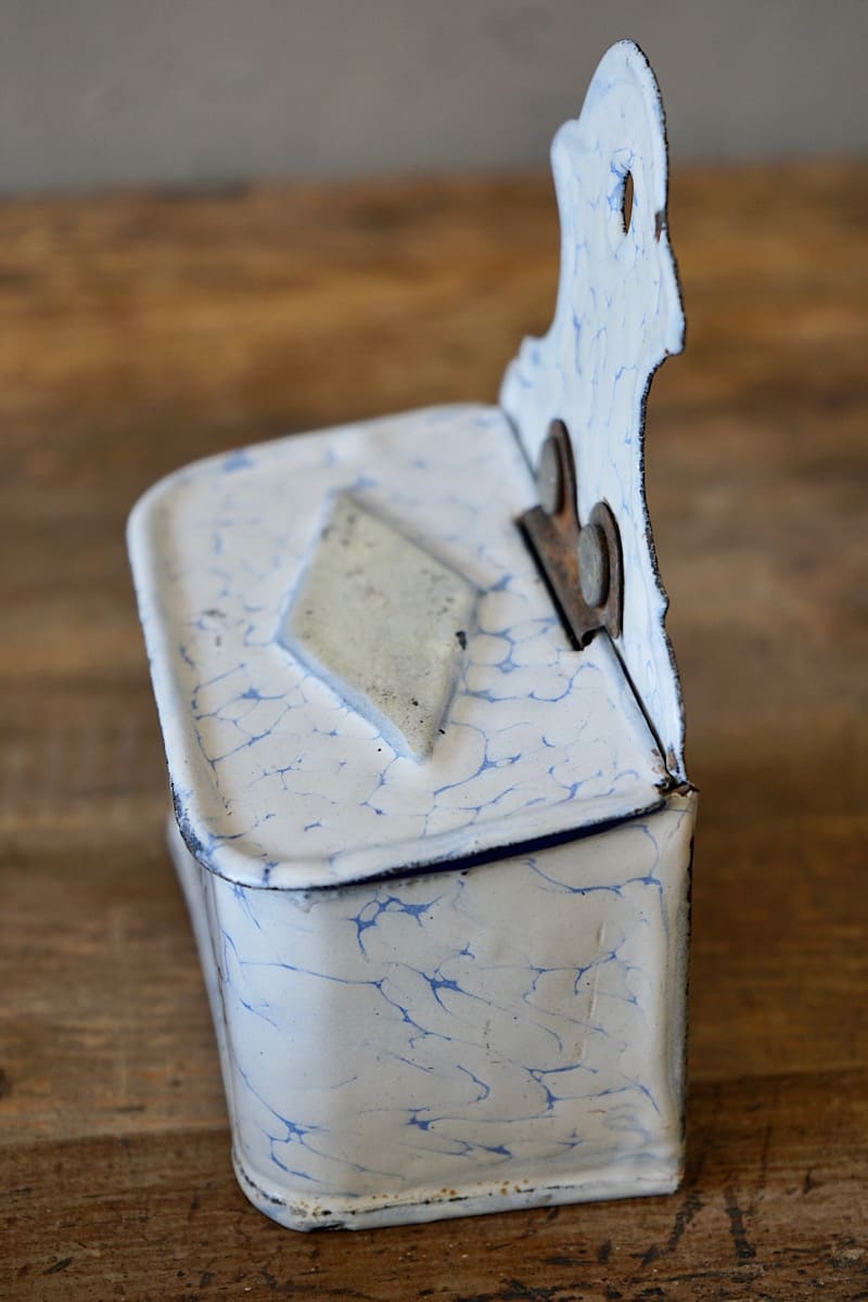 Enamelware Kitchen Matchbox