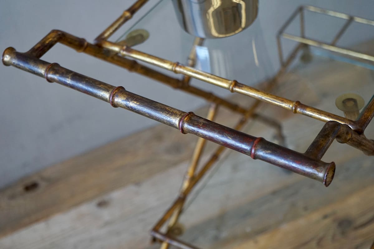 Vintage French Cocktail Trolley