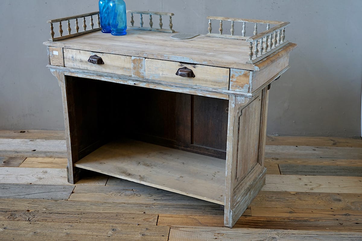 French Painted Shop Counter