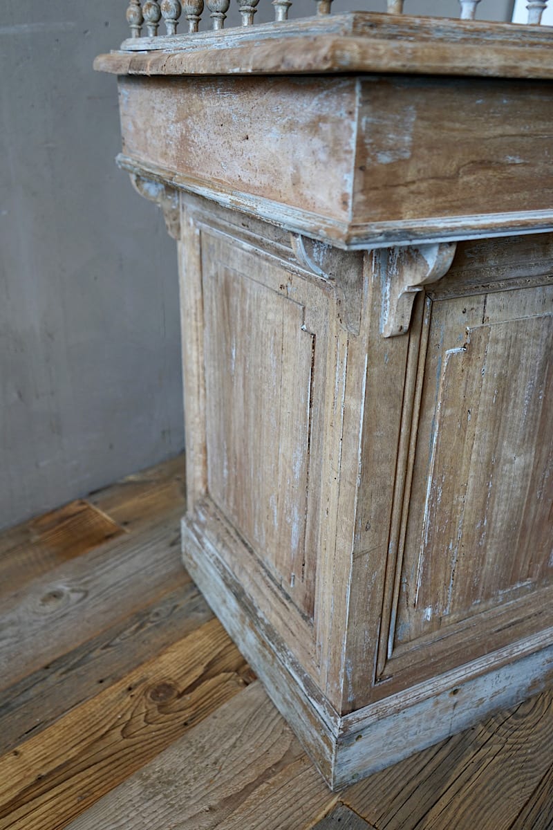 French Painted Shop Counter