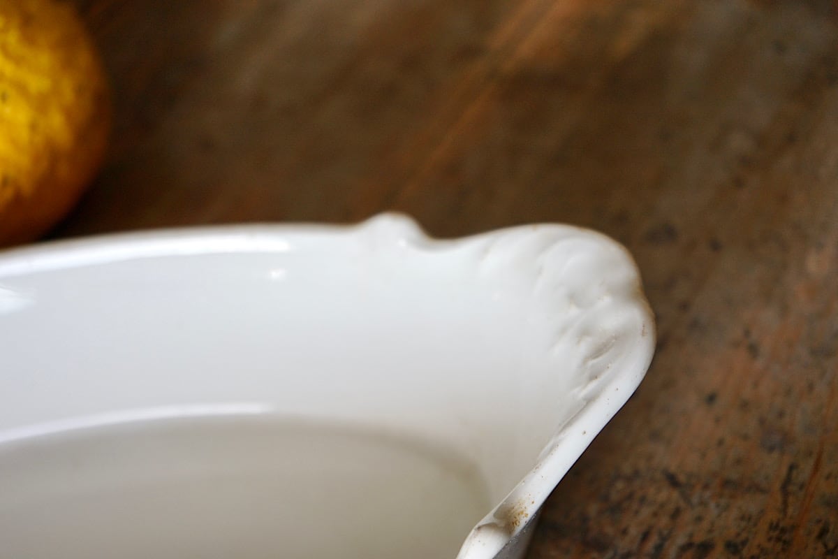 White Ceramic Roasting Dishes