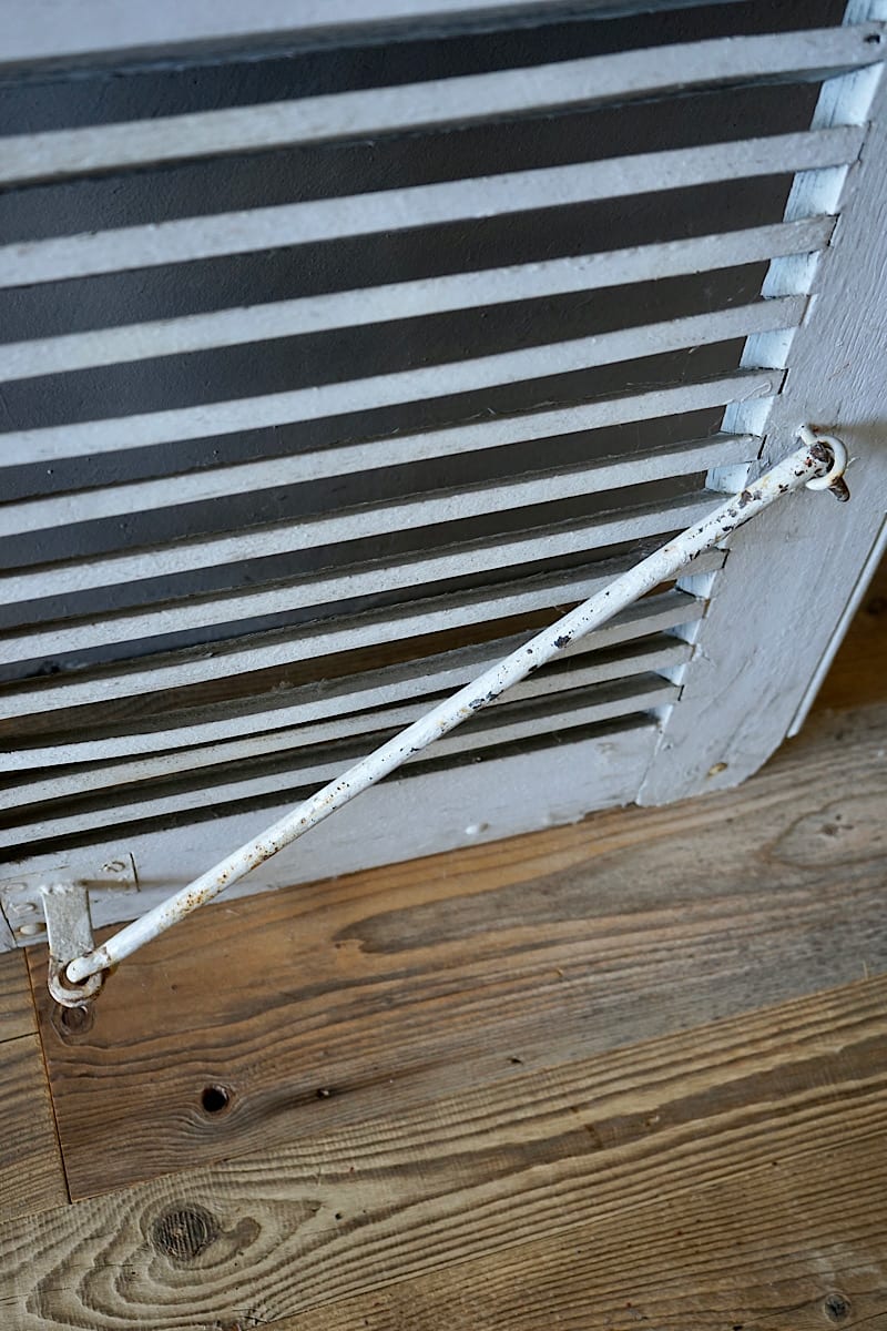 Pair of French Louvered Shutters
