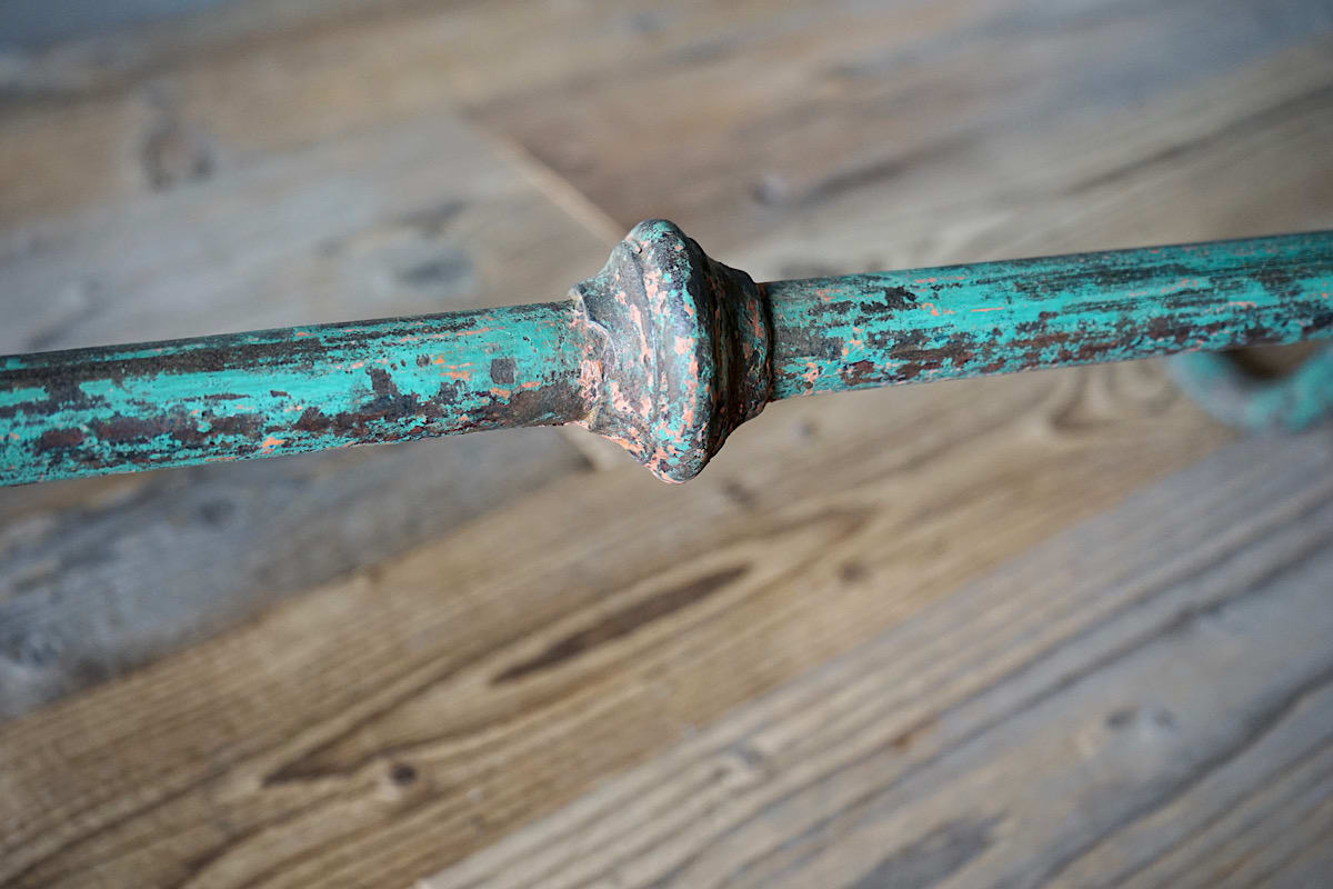 Italian Painted Metal Table