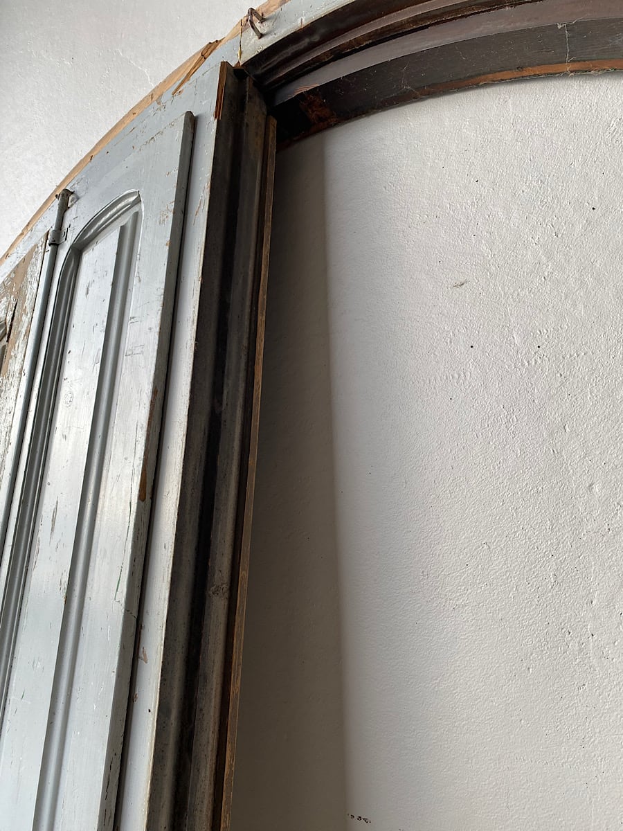 Pair of Chateau Doors with Shutters