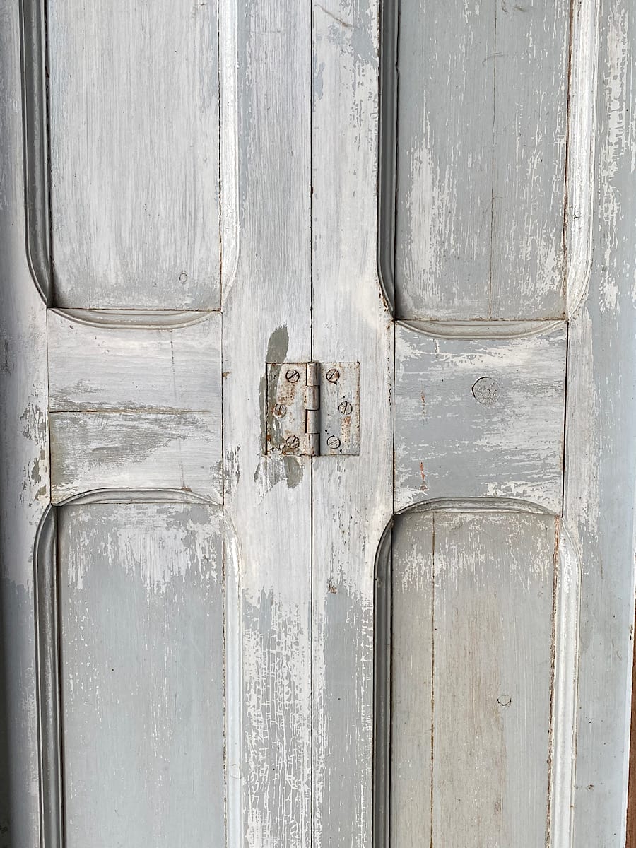 Pair of Chateau Doors with Shutters
