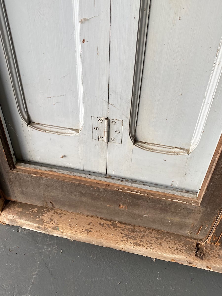 Pair of Chateau Doors with Shutters