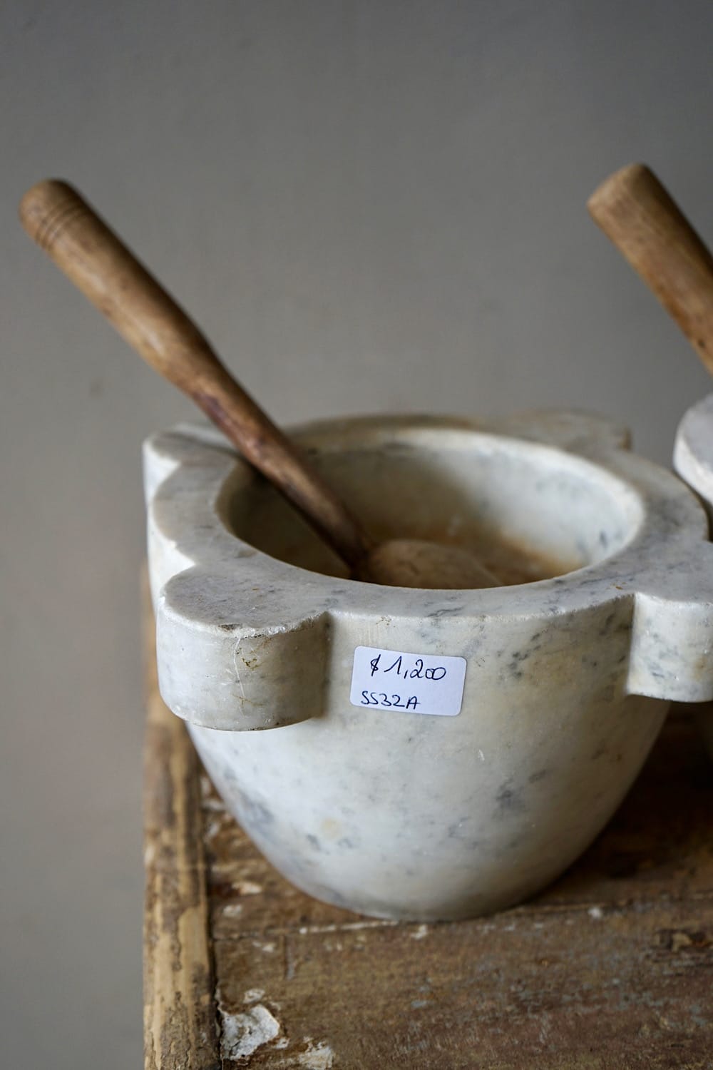 Marble Mortar & Pestle