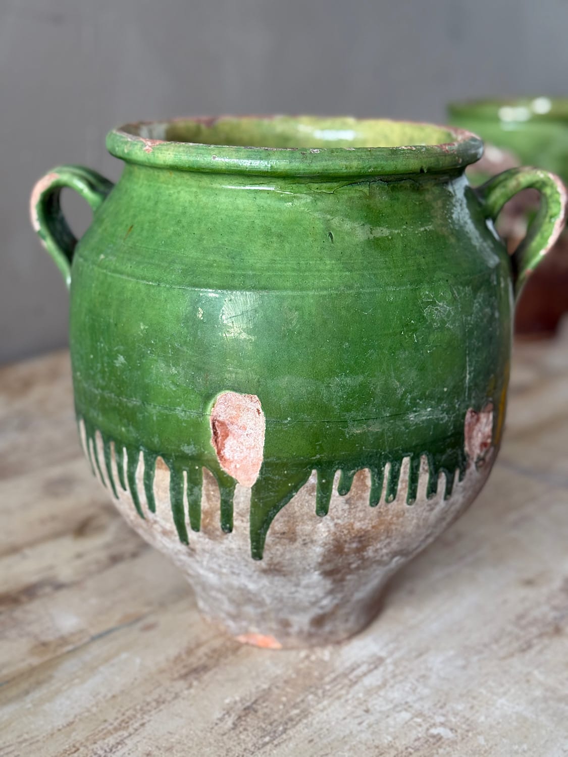 Green Confit Pots