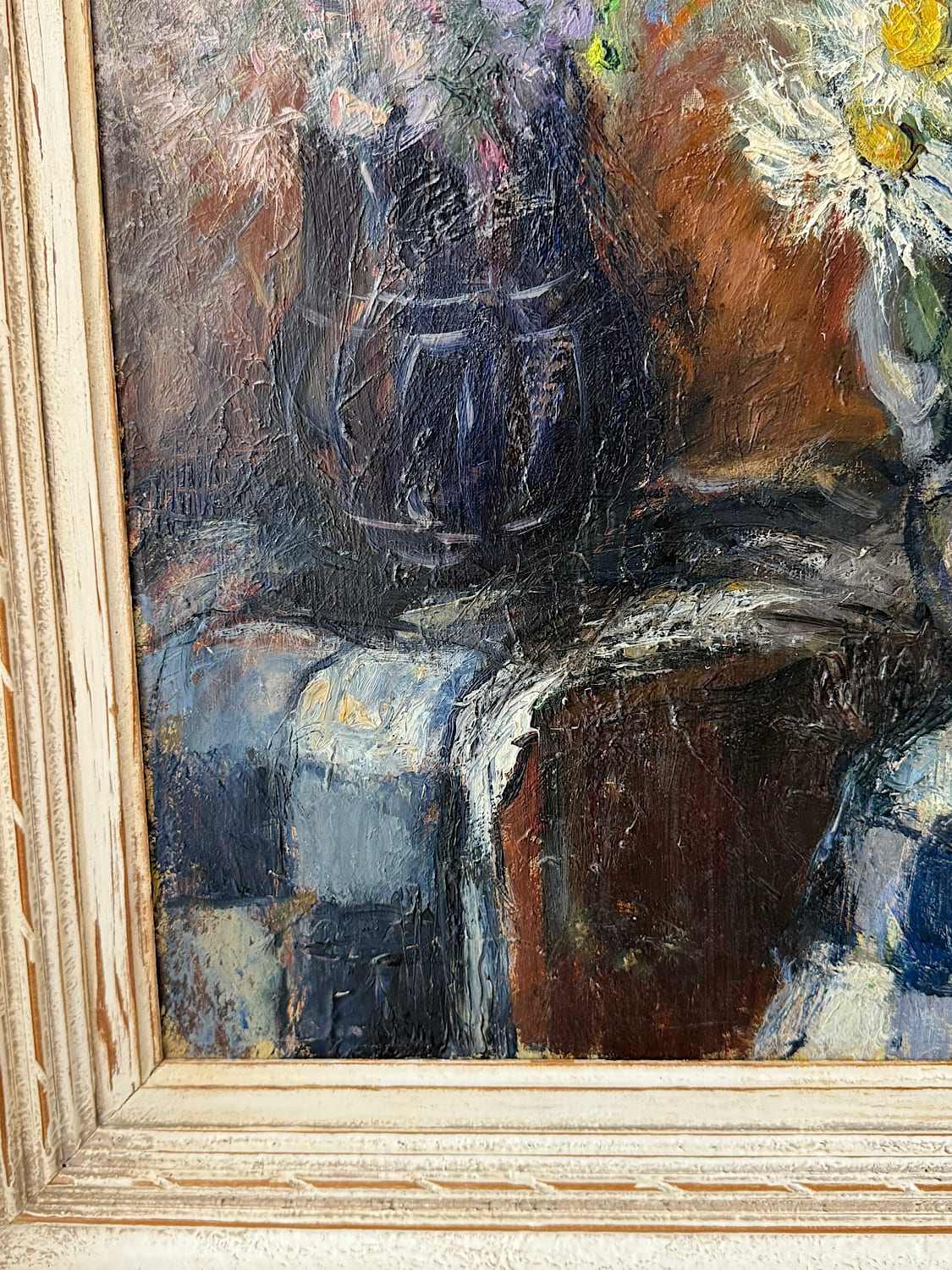 French Still-Life Oil Painting