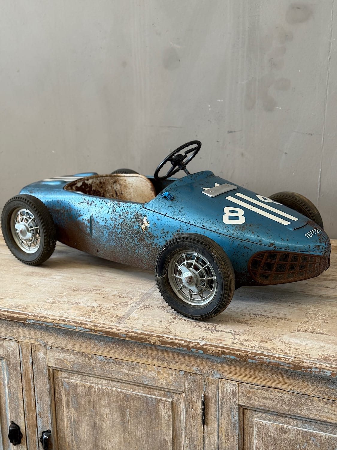 Vintage French Ferrari Pedal Car