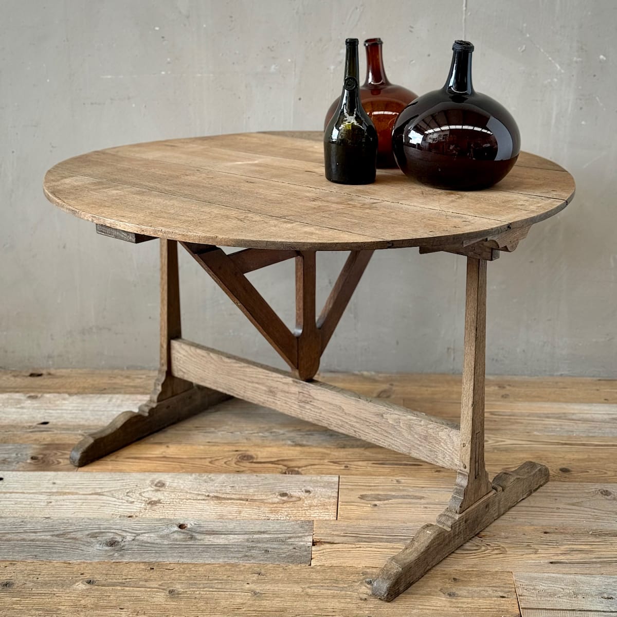 French Oak Wine Harvest Table