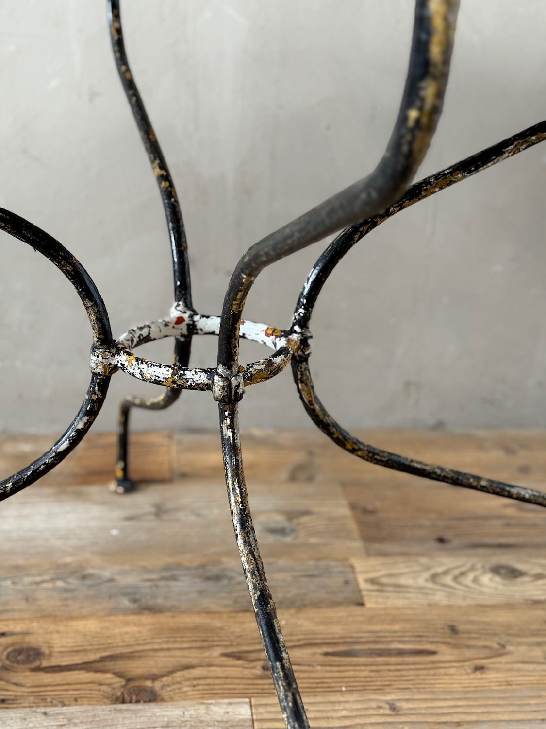 French Iron Garden Table