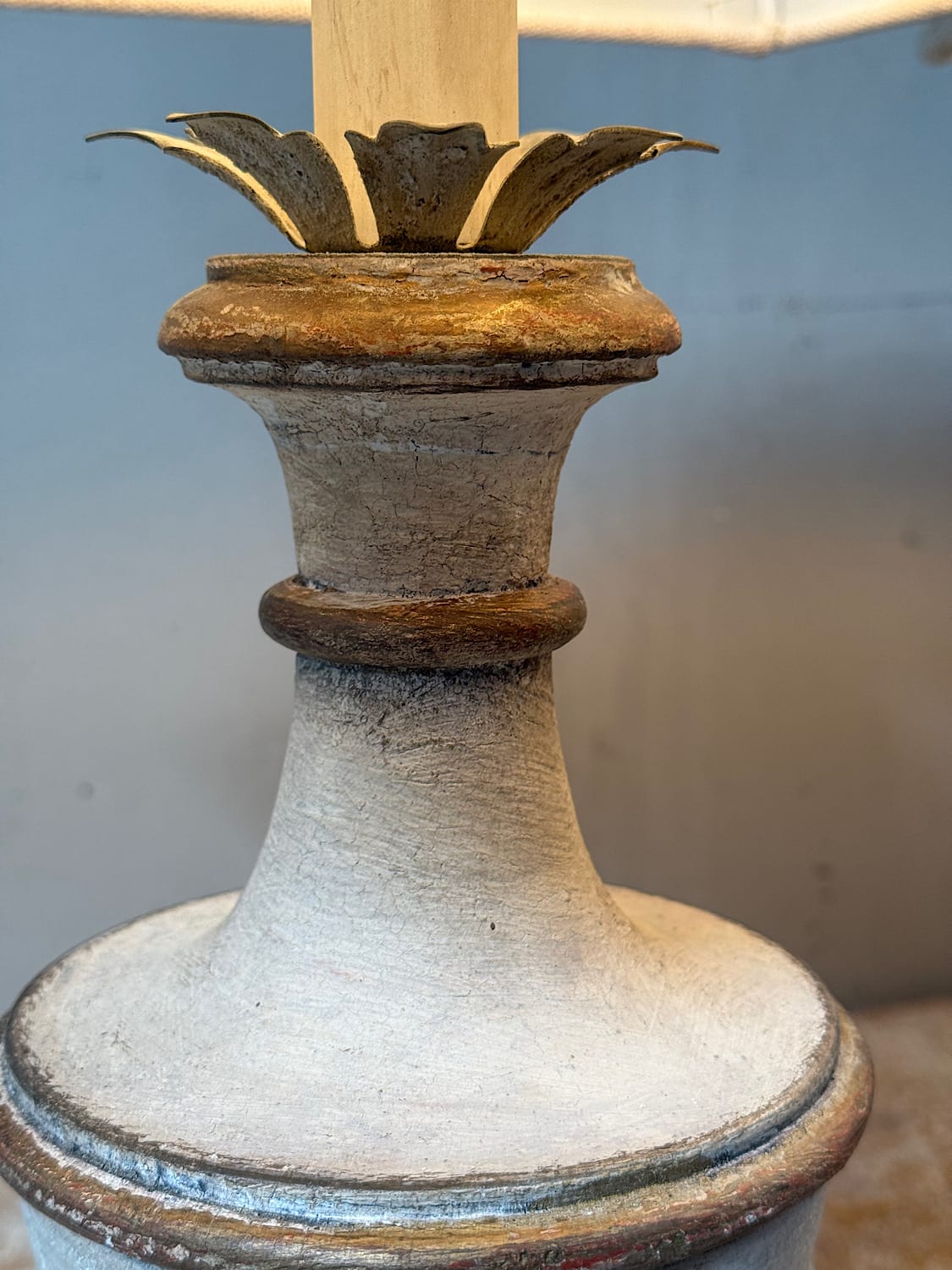 Italian Painted Lamps