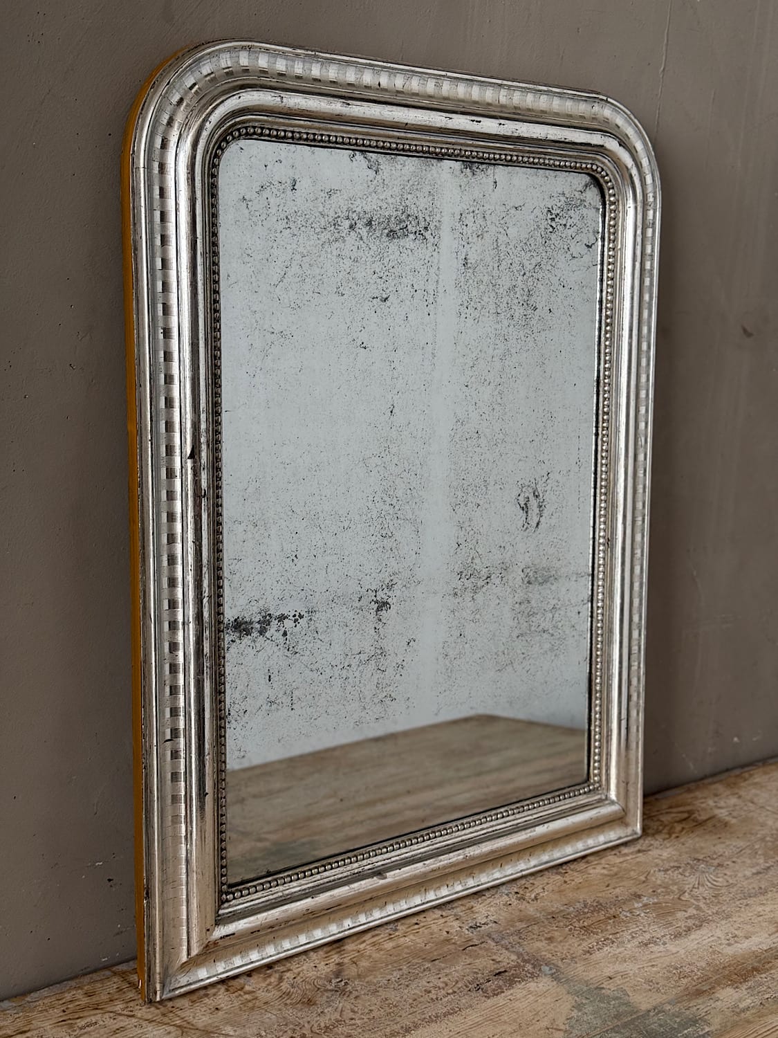 Louis Philippe Silvered Mirror