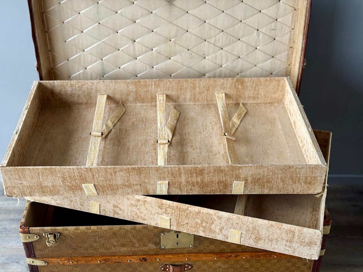 Antique French Travelling Trunk